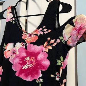 Floral Print  Maxi Dress